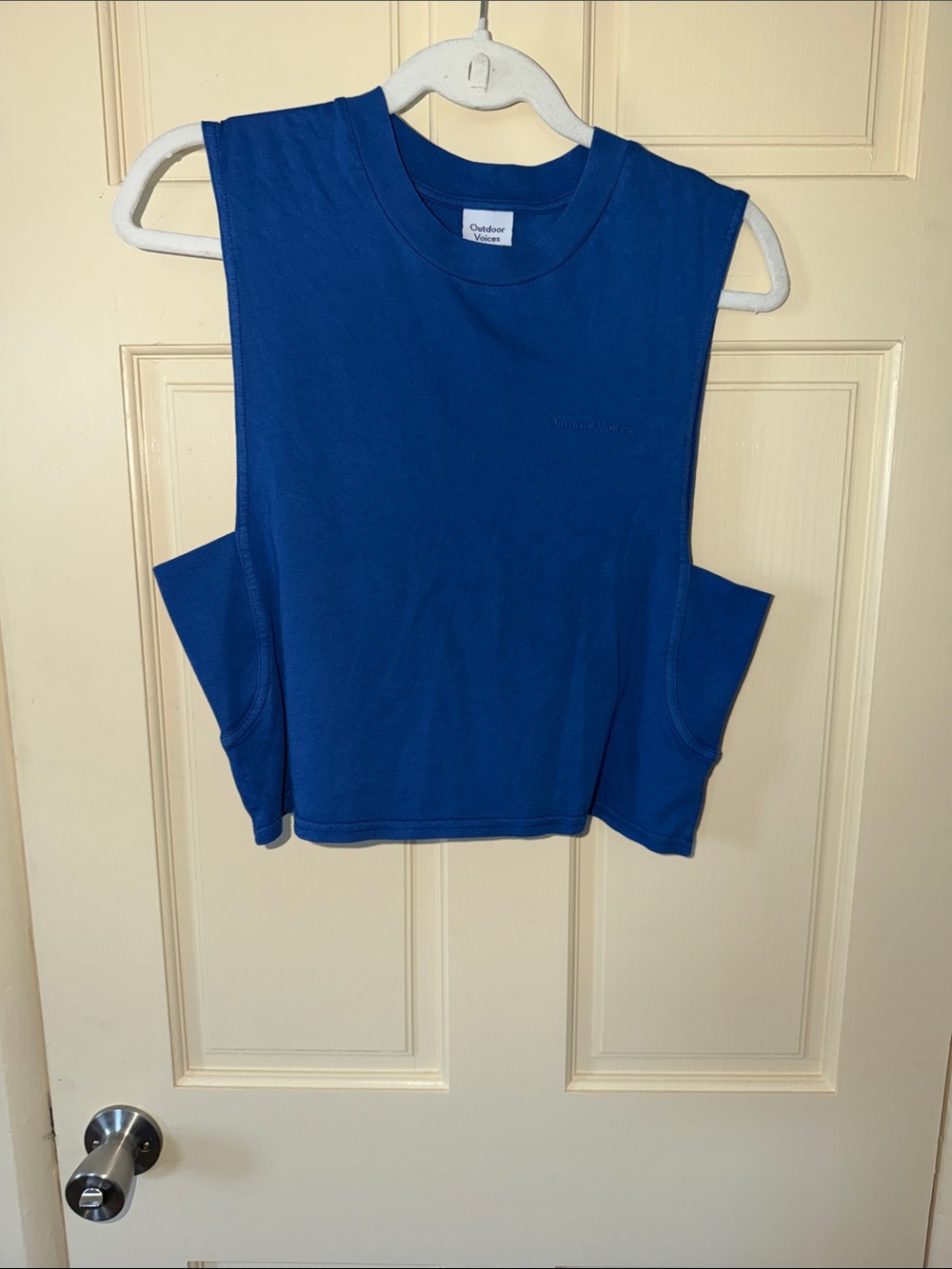 Outdoor Voices Cobalt Muscle Tank